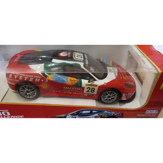 Carrito Juguete A Escala Control F430 Challenge Ferrari 1:12
