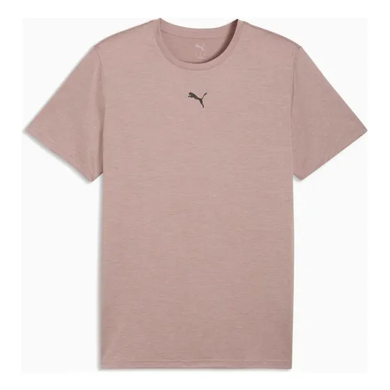 Polera Puma M Tad Essentials Heather Cat Marrón Hombre