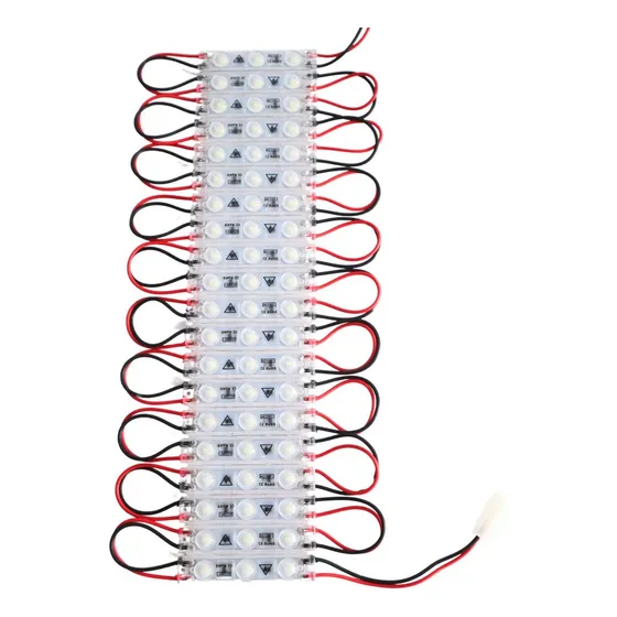 20 Módulos 3 Led 2835 Lupa Directo Luz 110v Ip65 Blanco Frio