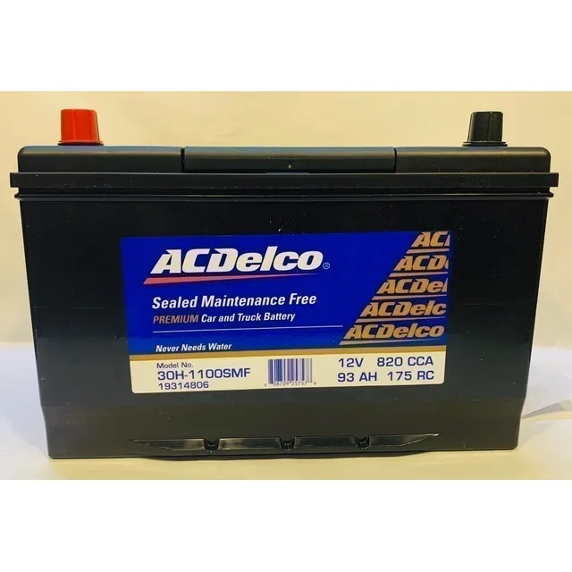 Bateria Acdelco Gold 30h-1100 Mack Volqueta 7mts/ 14mts