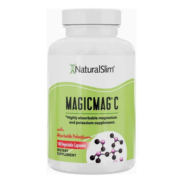 Citrato De Magnesio En Cápsulas Con Potasio Magic Mac C
