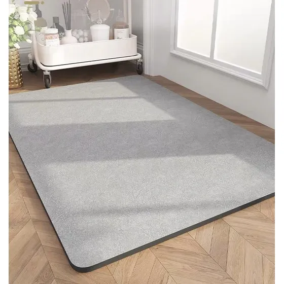 Toniyuni Tapete Baño Absorbente Ducha Cocina Alfombra Puerta