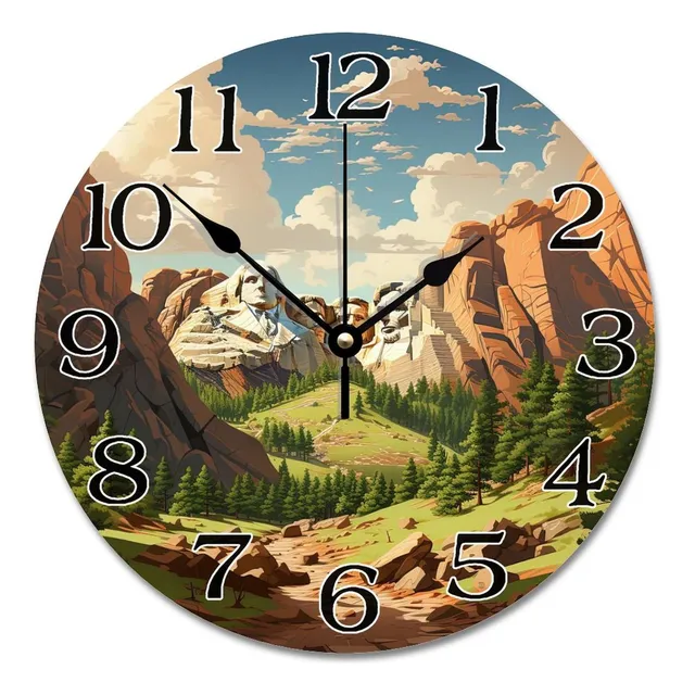 Reloj Pared Conmemorativo Nacional Granja Rushmore National