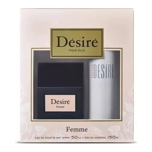 Perfume Desire Femme 50ml + Desodorante 150ml