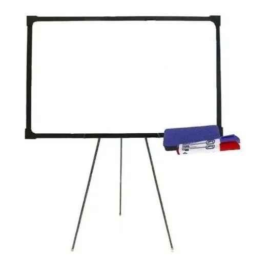 Atril + Pizarra Blanca 60x80 + Combo Marcador Borrador Envio