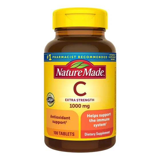 Suplemento Nature Made De Vitamina C 1000 Mg 100 Comprimidos