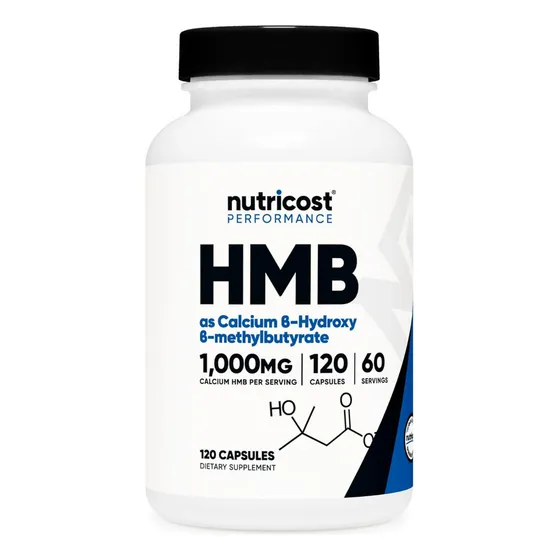 Suplemento Nutricost Hmb 500 Mg 120 Cápsulas