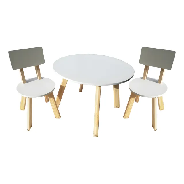 Sillas Y Mesa Infantil Clasica