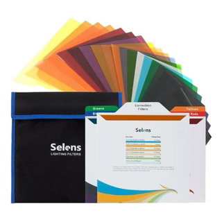 Selens-filtros De Gel De Iluminación De Color 20 Piezas Selens-filtros De Gel De Iluminación De Color 20 Piezas
