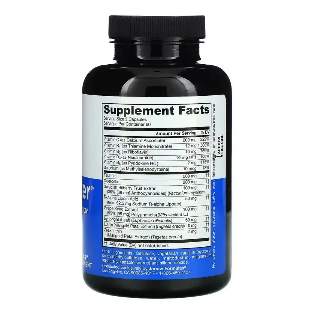 Suplemento en cápsula Jarrow Formulas Taurina x 150g