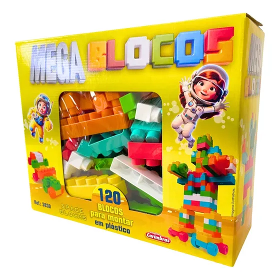 Legos De Montar Com 120 Peças Com Rodinhas 