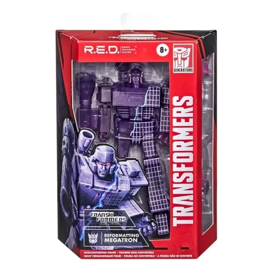 Transformers - Reformatting Megatron - Red - F0743 - Hasbro