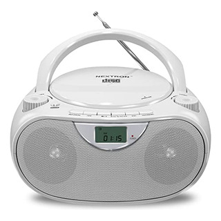 Nextron Reproductor De Cd Portátil Bluetooth Boombox Con Rad Nextron Reproductor De Cd Portátil Bluetooth Boombox Con Rad