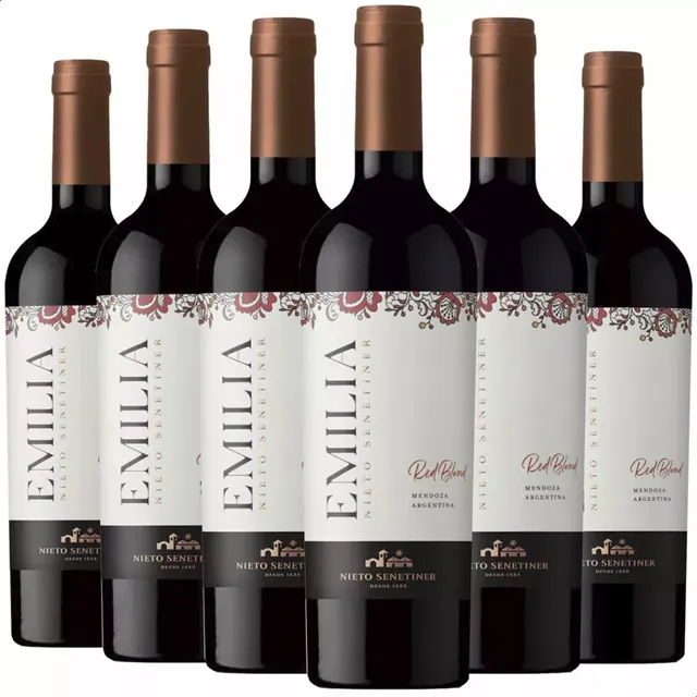 Vino Emilia Malbec X 750 Ml. X Caja X 6u. Hot Sale!