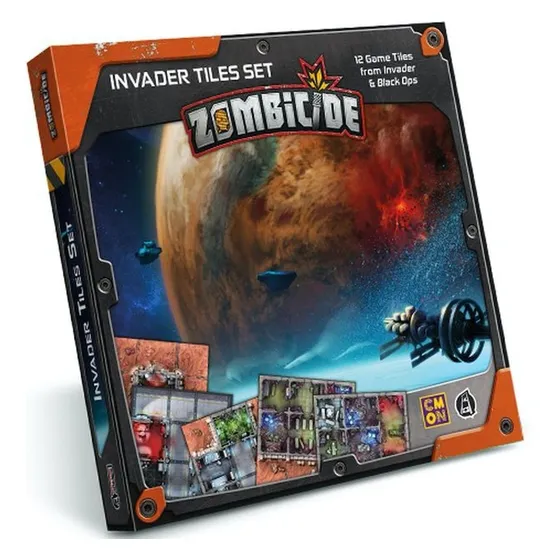 Zombicide Invader Expansion: Extra Tiles