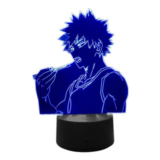 3d Led Lámpara De Noche Bakugo Mi Hero Academia Para La Deco 3d Led Lámpara De Noche Bakugo Mi Hero Academia Para La Deco