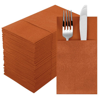 Servilletas De Papel Desechables Con Bolsillo Para Cubiertos Servilletas De Papel Desechables Con Bolsillo Para Cubiertos