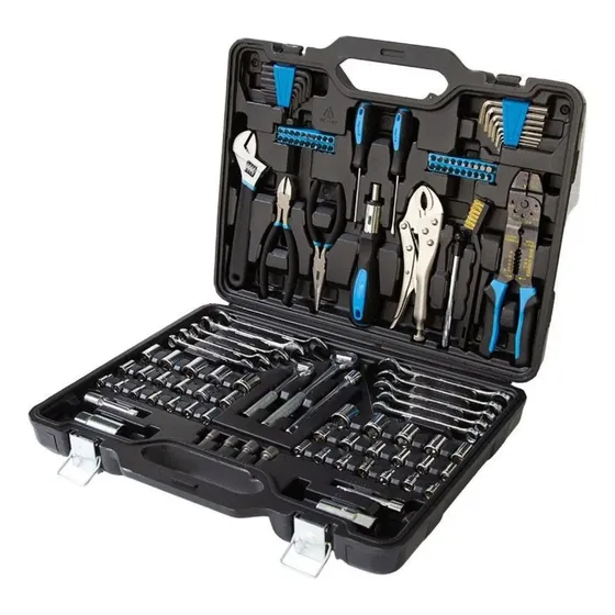 Juego Herramientas Mecánicas 123 Pzas Tezza