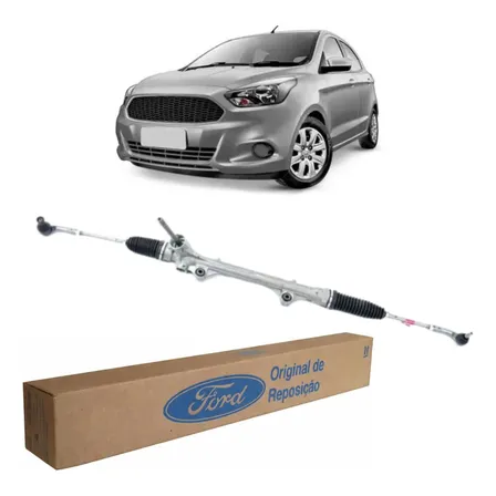 Caixa De Direção Elétrica Ford Ka 2014 A 2021+ Par Terminais