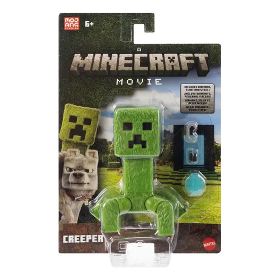 Minecraft La Pelicula Figuras De Acción Creeper