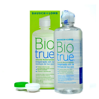 Solución Para Lentes De Contacto Bio True 300ml Solución Para Lentes De Contacto Bio True 300ml