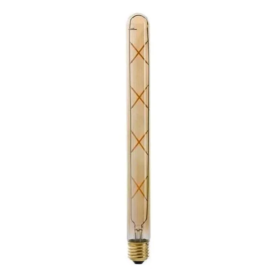 Lampara Foco 3pz Filamento Led 8w Larga Vintage Retro
