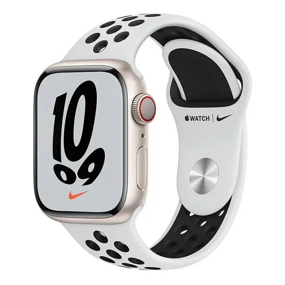 Apple Watch 7 Nike 41 Gps Cel Alu Black Mkj33be/a A2476