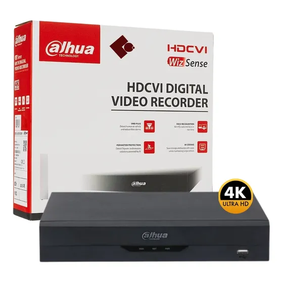 Dvr Grabador Dahua 16ch +16ip 4k 8mp Wizsense Xvr5116h-4kli3