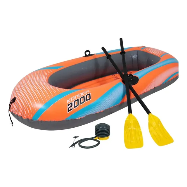 Bote Inflavel Hydro-force 2 Pessoas Bomba Par Remos Belfix