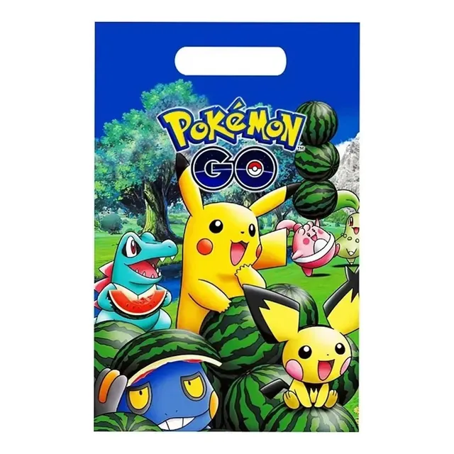 10 Bolsas Para Sorpresitas Pokemon - Cumpleaños