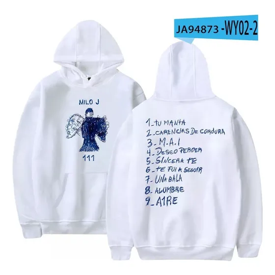 Sudadera Con Capucha Polar Milo J Para Hombre Mujer Versátil