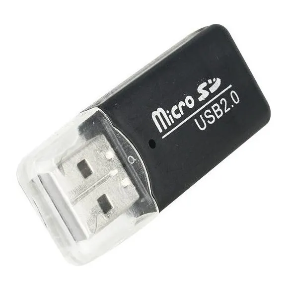 Lector De Memorias Micro Sd Adaptador Usb Para Memoria Sd