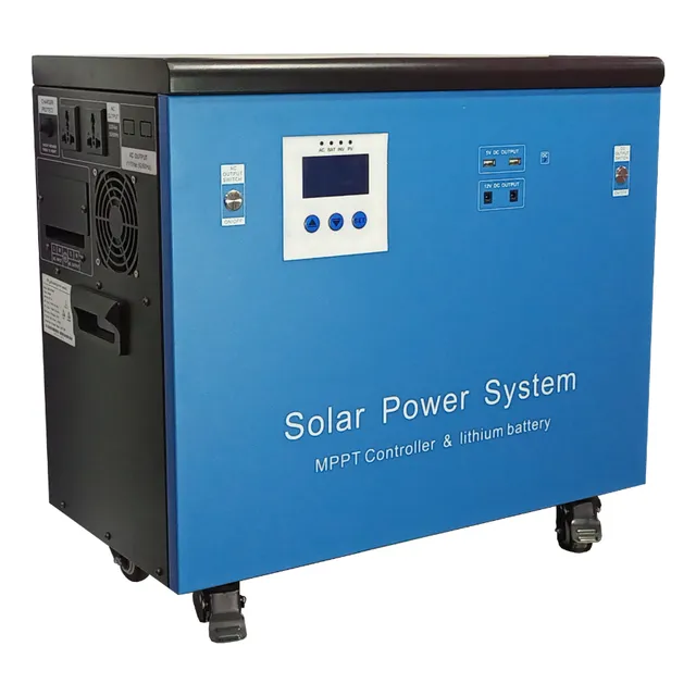 Inversor Hibrido Solar Batería De Litio Respaldo 3000w 5000w