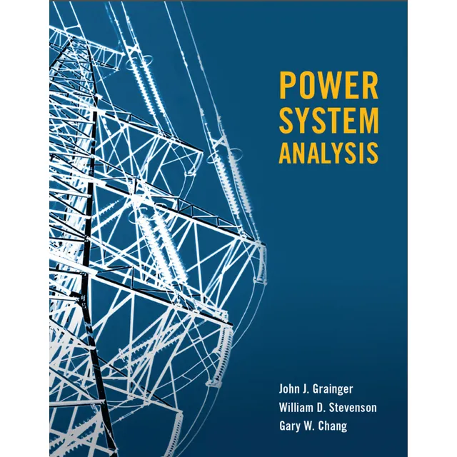  Power System Analysis  -  Grainger, John/stevenson, William
