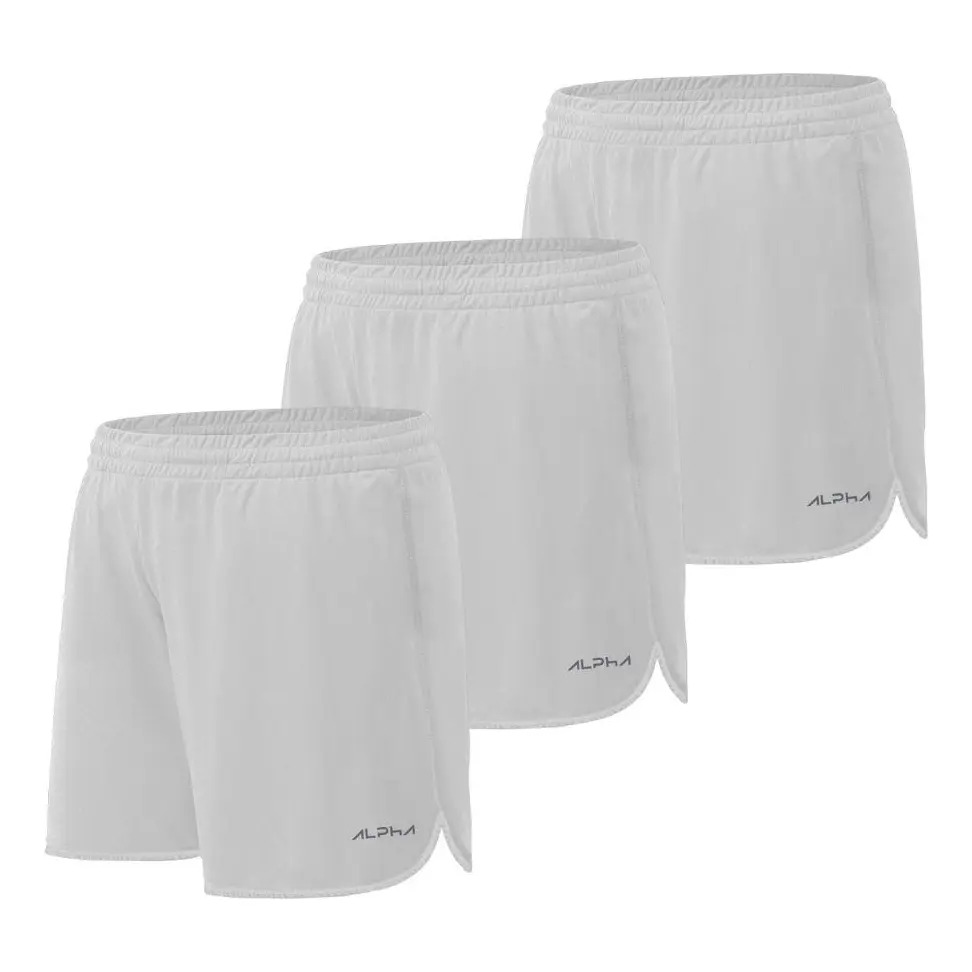 Kit 3 Shorts De Corrida Dry Alpha