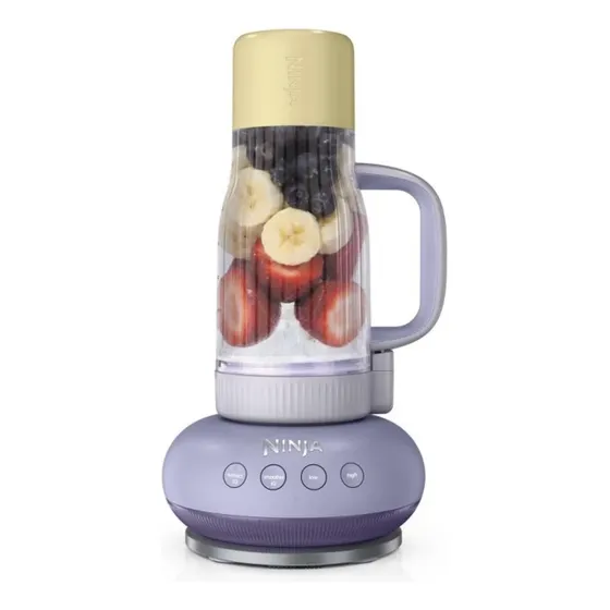 Ninja BlendBoss Licuadora Personal 26oz 1200W Tritura Hielo en Segundos Vaso Antiderrame Para Llevar 3 Programas Auto-iQ Popote y Boquilla