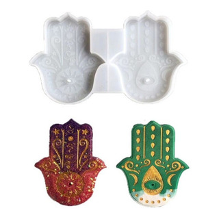 Molde De Silicon Mano Hamsa Fatima Para Incienso Molde De Silicon Mano Hamsa Fatima Para Incienso