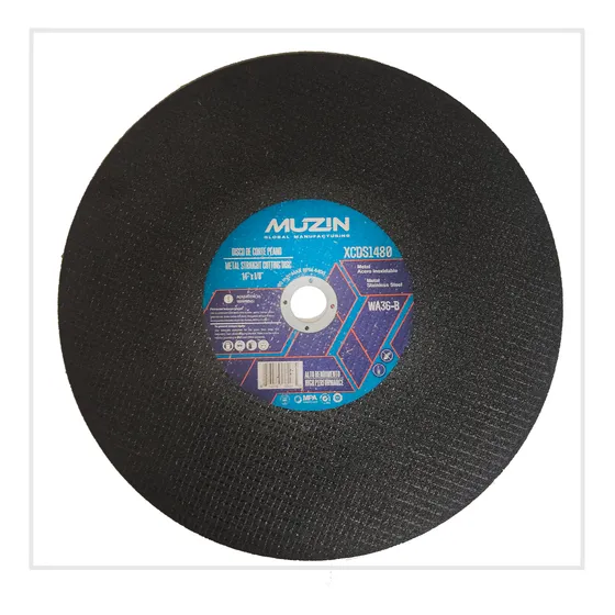 Disco De Corte Para Métal Muzin 14  X 1/8 