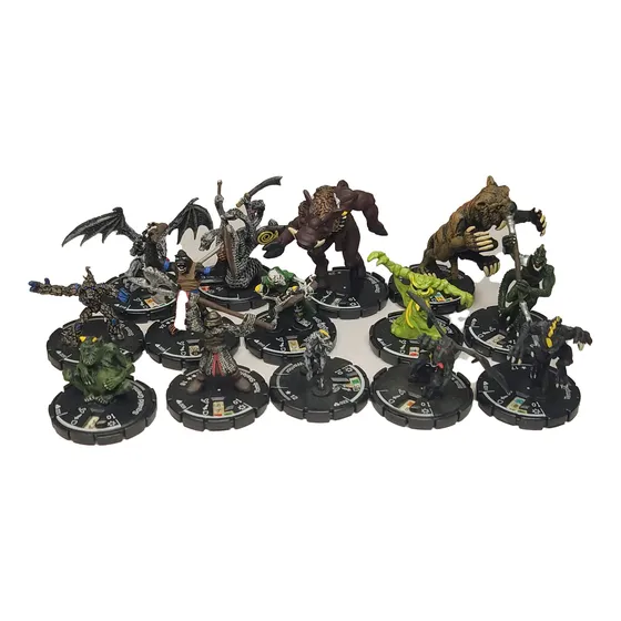 Mk Dungeon: 14 Monstros  Mage Knight D&d Rpg Lote#24