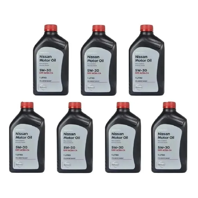 Kit Oleo Do Motor 5w30 Dpf Diesel Nissan Frontier 7 Litros