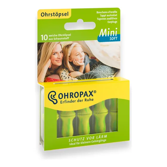 Ohropax Mini Tapon Suave Para Oido Forma Anatomica Canal 10