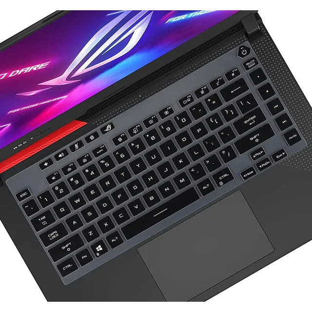 Protector Negro De Teclado Para Asus Rog Strix