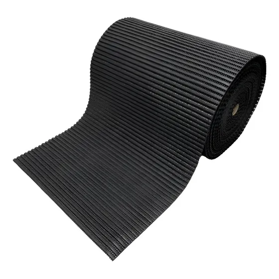 Passadeira Tapete Antiderrapante Duna Soft 43cm Preto 4 Metros Desenho do Tecido Liso Bella Casa