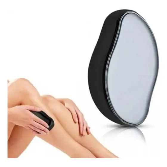 Depilador Indolor Cristal Magico Pedra Preto Epilator