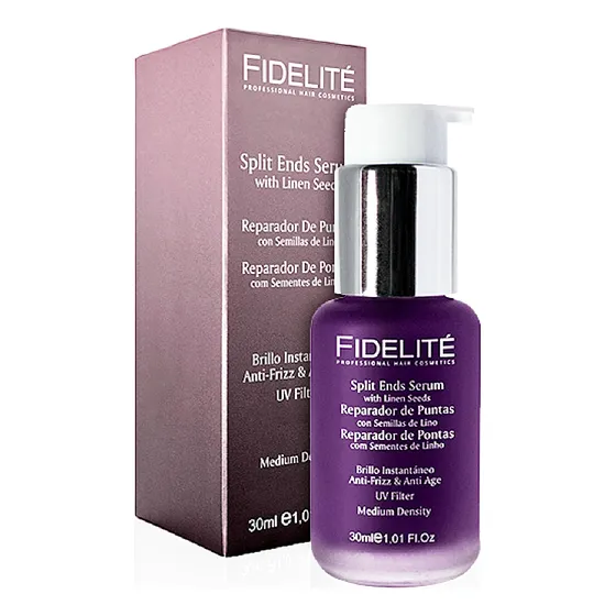 Reparador De Puntas Semillas De Lino 30 Ml Fidelite Capilar