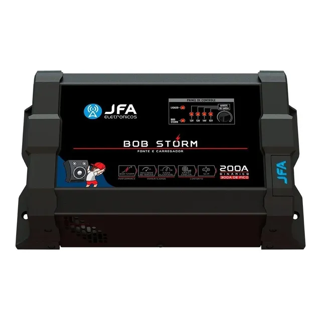 Fonte Carregador Automotiva Jfa 200a Bob Storm