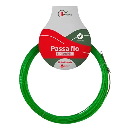 Passa Fio Helicoidal Rodnina Sonda Hard Work 10/15/20/30mts Passa Fio 30m