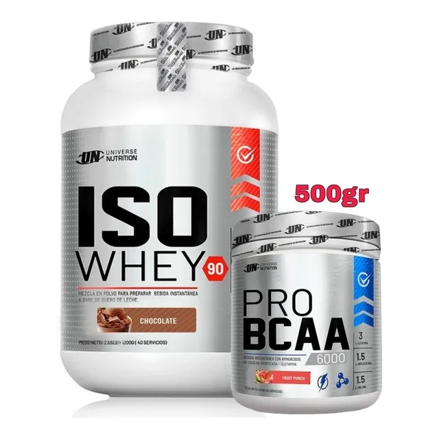 Iso Whey90 1.2kg + Bcaa ¡ Delivery Gratis !