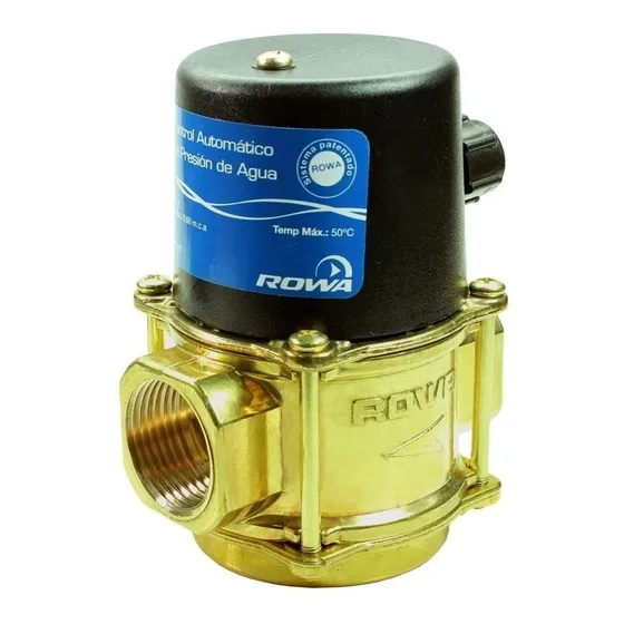 Sensor De Flujo Rowa Fl De Bronce Para Automatizar Bombas