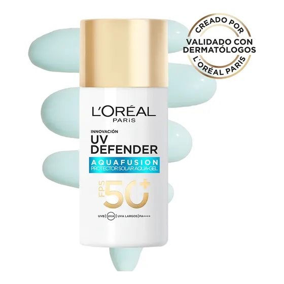 Protector Solar Fps50+ Uv Defender Aquafusion L'oréal Paris